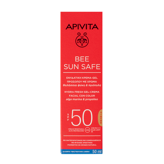 Apivita Bee Sun Safe Cream Tinted SPF 50